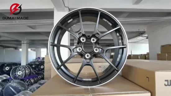 Roues forgées en alliage d'aluminium concave 100X5 22X12 monobloc personnalisé 1 pièce